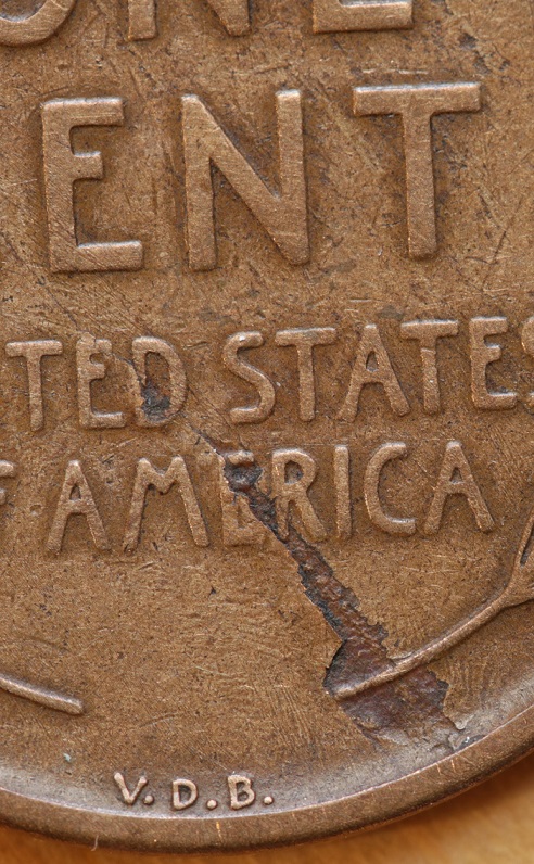 Lamination-Flaw-On-1909-S-V-D-B